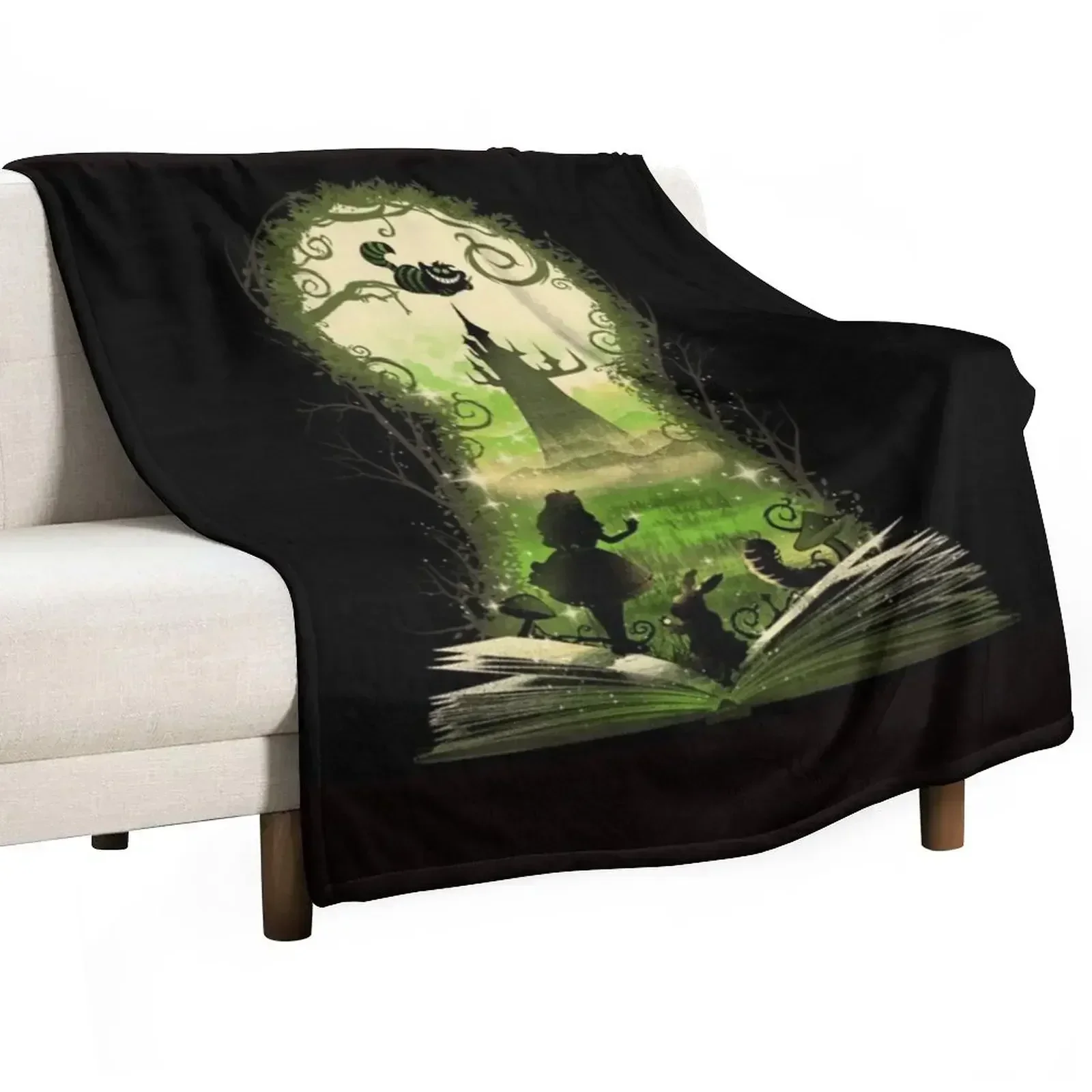 New Wonderland key Throw Blanket Bed Thin For Decorative Sofa blankets and throws Shaggy For Sofa Thin Blankets