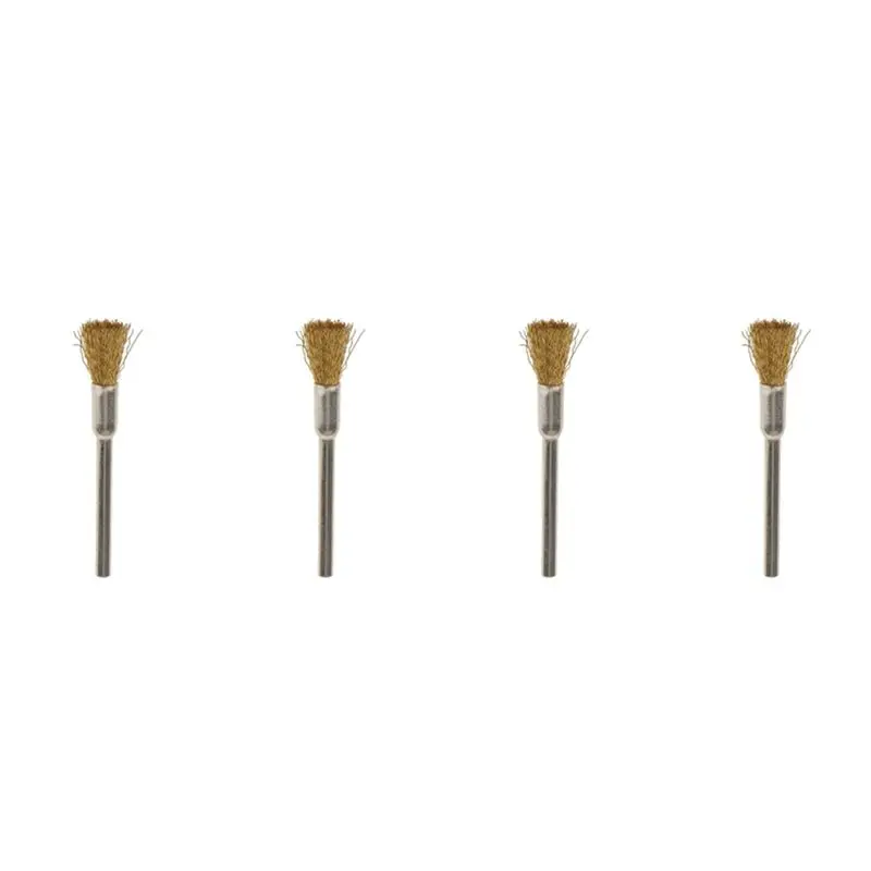 ABRE-4X Motorcycle Durable Polishing Rustproof Metallic Wire Brush Cleaning Tool S