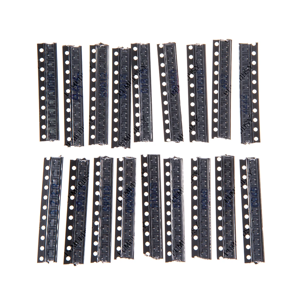 transistor assorted kit (sot-23) 18kinds*10pcs=180pcs 2n2222 s9013 s9014 s9015 s9018 s8050 s8550 5551 5401 2n3904 2n3906 c1815