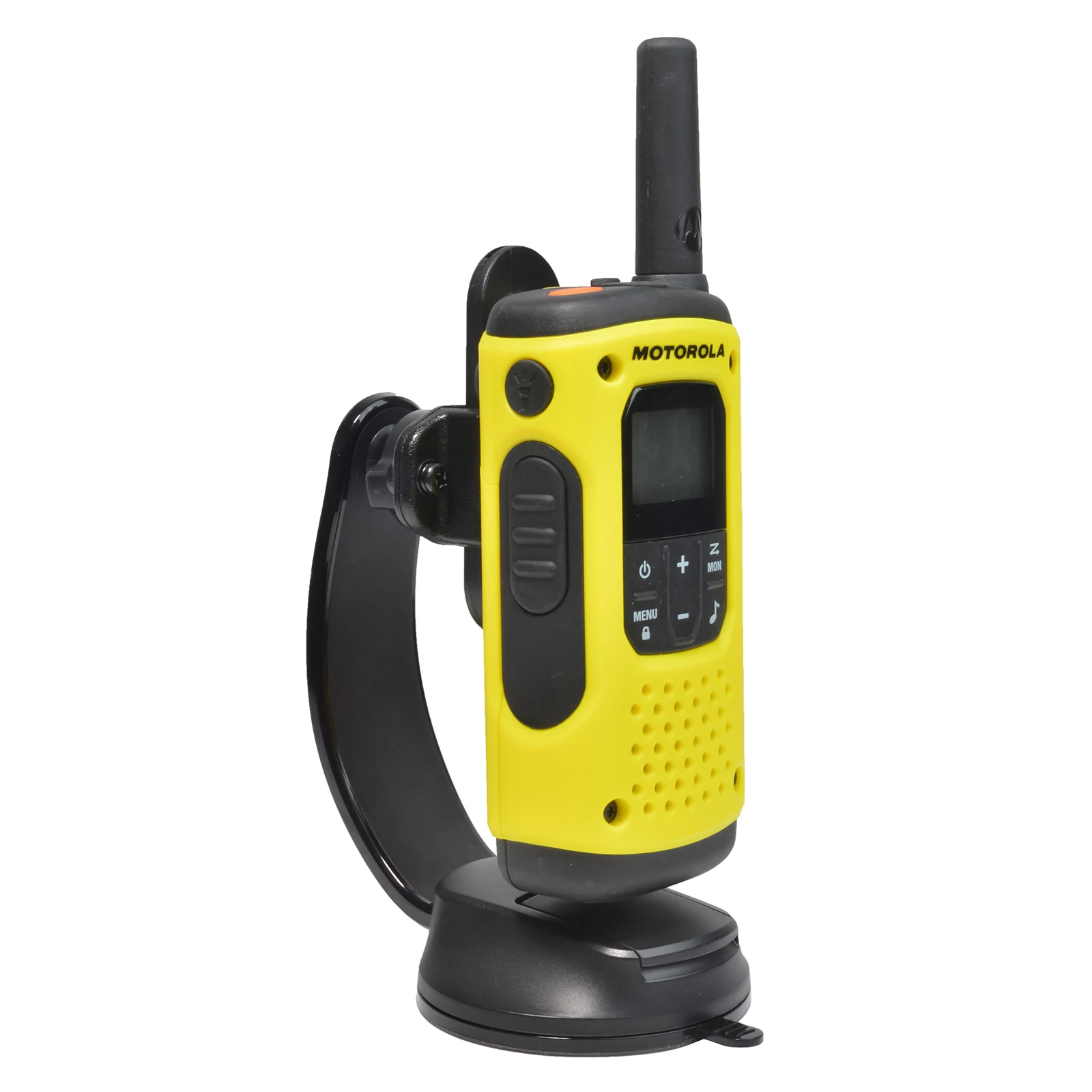 Car Suction Cup Walkie Talkie Holder Windshield/Dashboard/Window for Truck,Flex Neck Suction Cup Car Handheld Radio Holder Mount