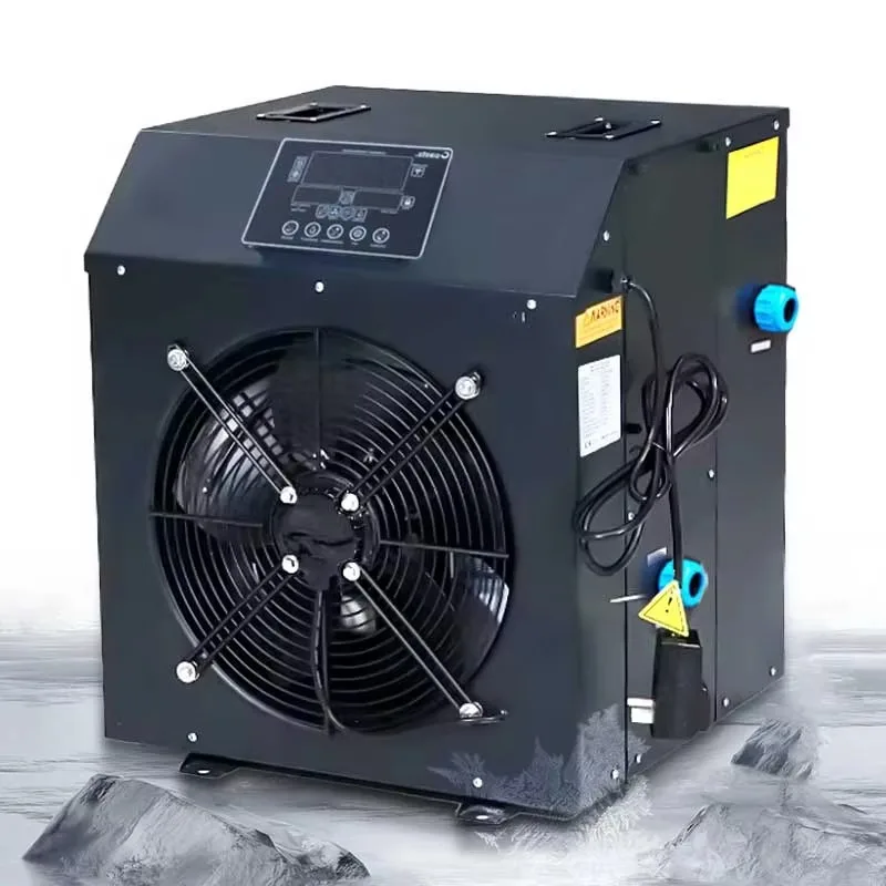 Heating Cooling 1.5hp Build-in Filter Pump Cold Plunge Ice Bath Industrial Water Chiller With UV Ozone and WIFI