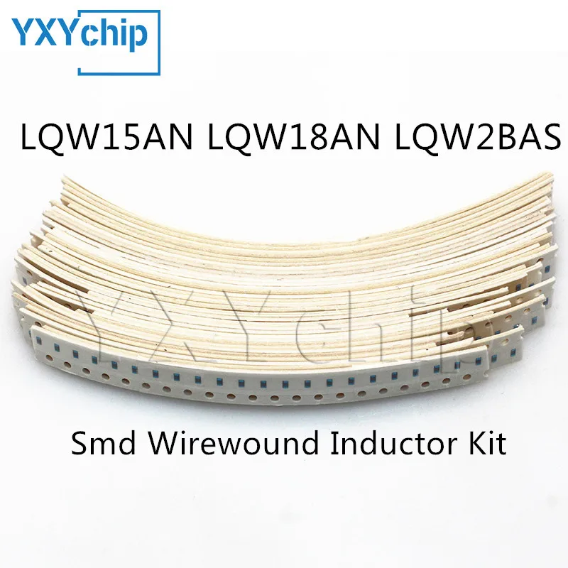 

SMD высокочастотный обмотка индуктора kit 0402 0603 0805 1.3nh-820nh LQW15AN LQW18AN LQW2BAS