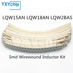 SMD high-frequency winding inductor kit 0402 0603 0805 1.3nh-820nh LQW15AN LQW18AN LQW2BAS