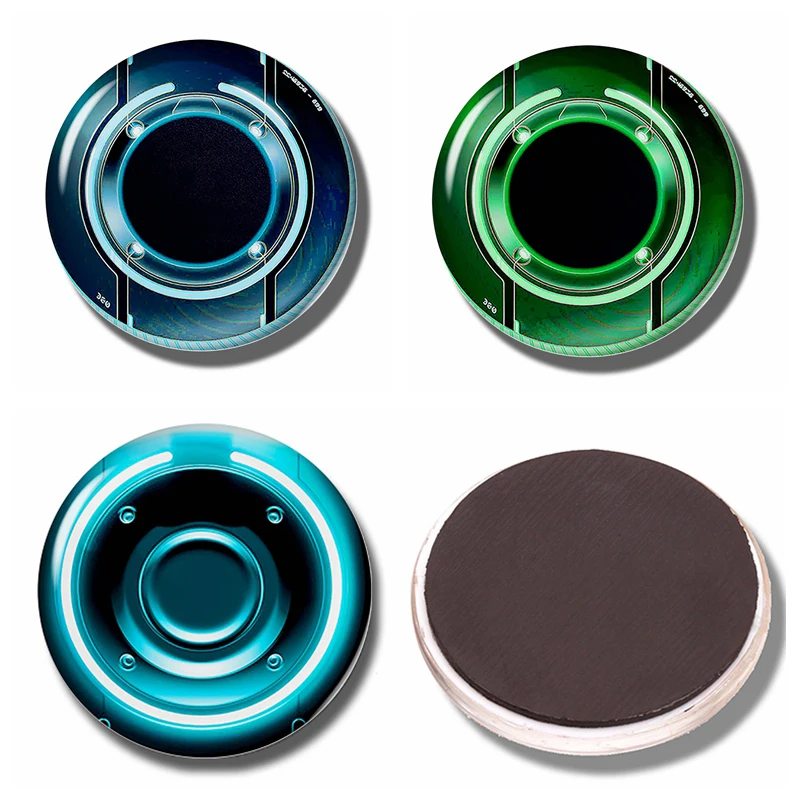 1PC Tron Fridge Magnet Home Decor Glass Cabochon Decoration Kitchen Fridge Stickers Note Holder Souvenirs Gift 30MM Legacy