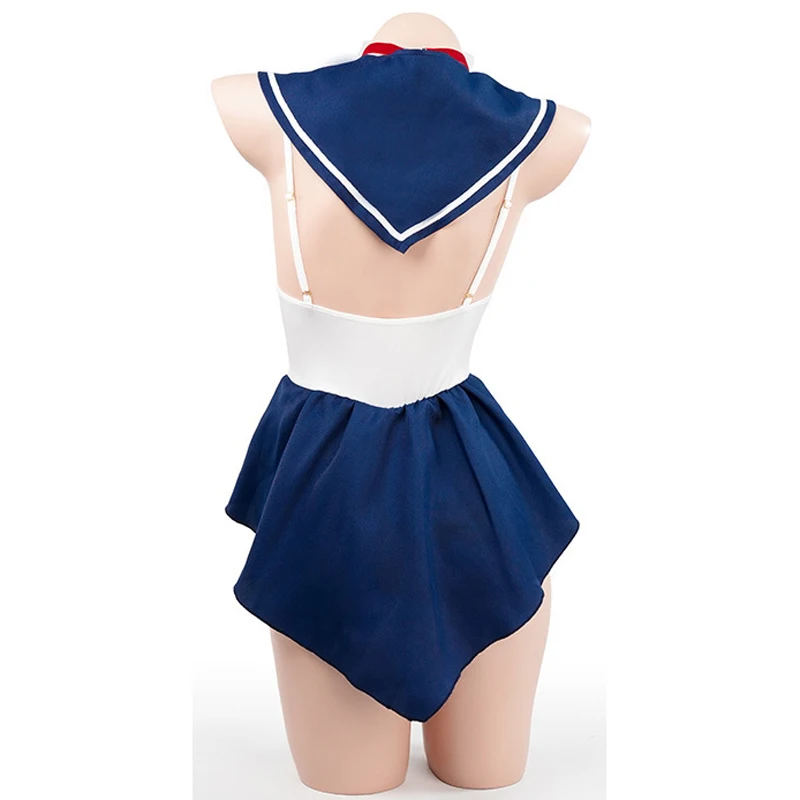 Anilv Japanse Anime Meisje Matroos Uniform Kostuum Schattige School Student Maan Jurk Vrouwen Cosplay Outfits