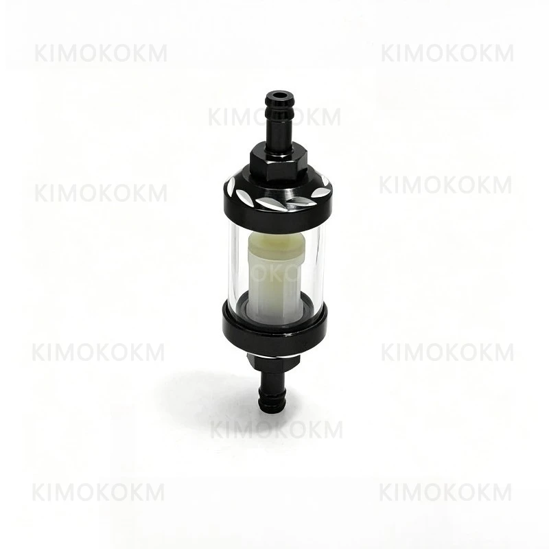 Motorcycle Modification Filter Scooter Modification Accessories Aluminum Alloy Transparent Oil Filter Universal Oil Cup