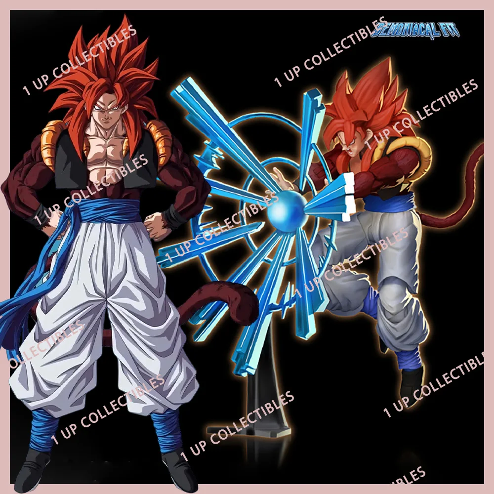 

Demoniacal Fit Super Saiyan 4 Gogeta Action Figure Dragon Ball GT 3.0 Figure Figurine SHF SSJ4 Gogeta Anime Collect Model Toy