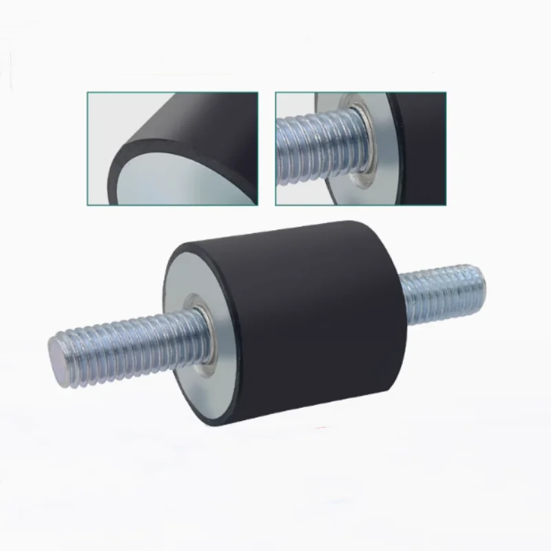2pcs New M6 M8 M10 Type VV Rubber Anti Vibration Mount silentblock Base Block