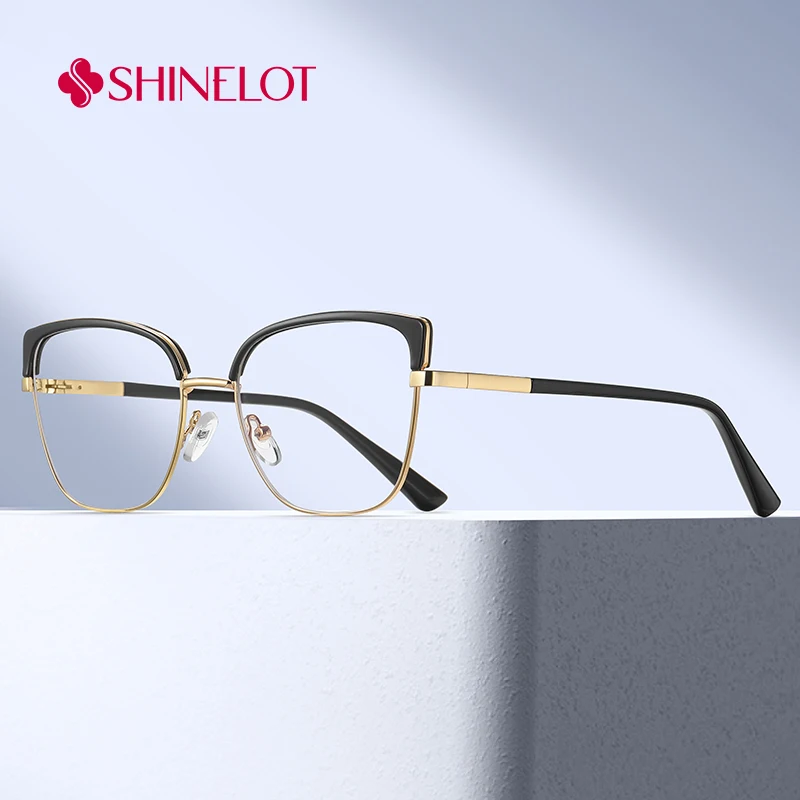 

82183 Unique Modern Lady Cat Eye Eyeglasses Frame Women Reading Glasses College Student Style Best-Selling Eyewear