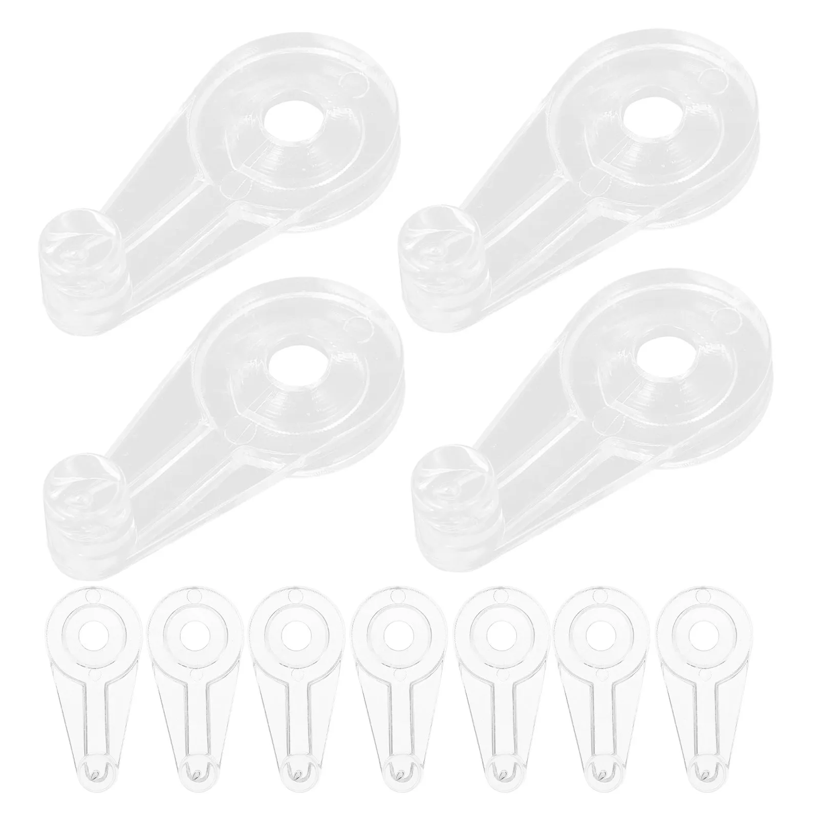 

50 шт. прозрачных стеклянных фиксаторов-клипс для надежной фиксации зеркал, дверных панелей шкафов и гардеробов, комплект крепежа для использования внутри помещений, в том числе для душевых кабин