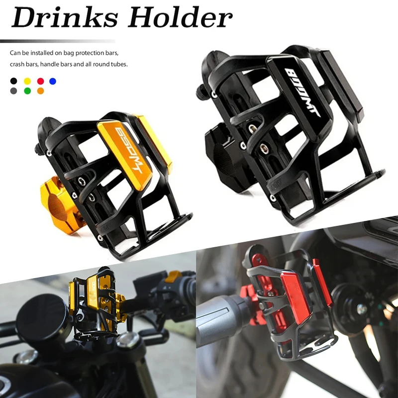 For CFMOTO 800MT 800 MT CF800 800mt 650MT 650 MT 2018-2024+ | Motorcycle Accessories CNC Beverage Water Bottle Drink Cup Holder