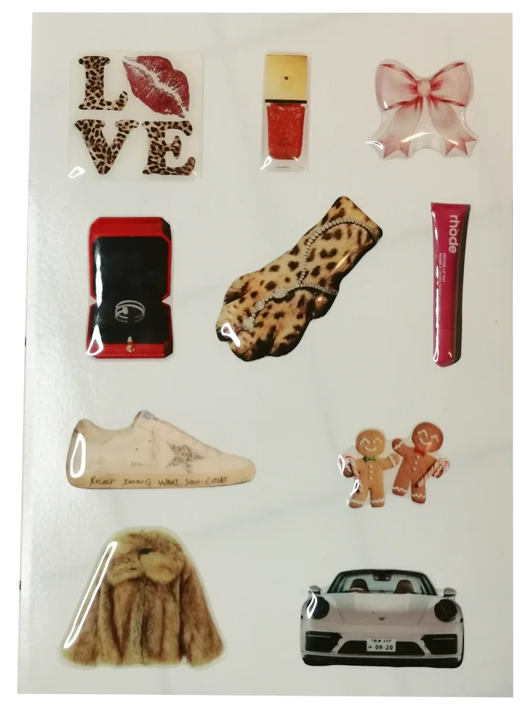 Luxury DIY Stickers for Phone 3D Decorative Resin Label