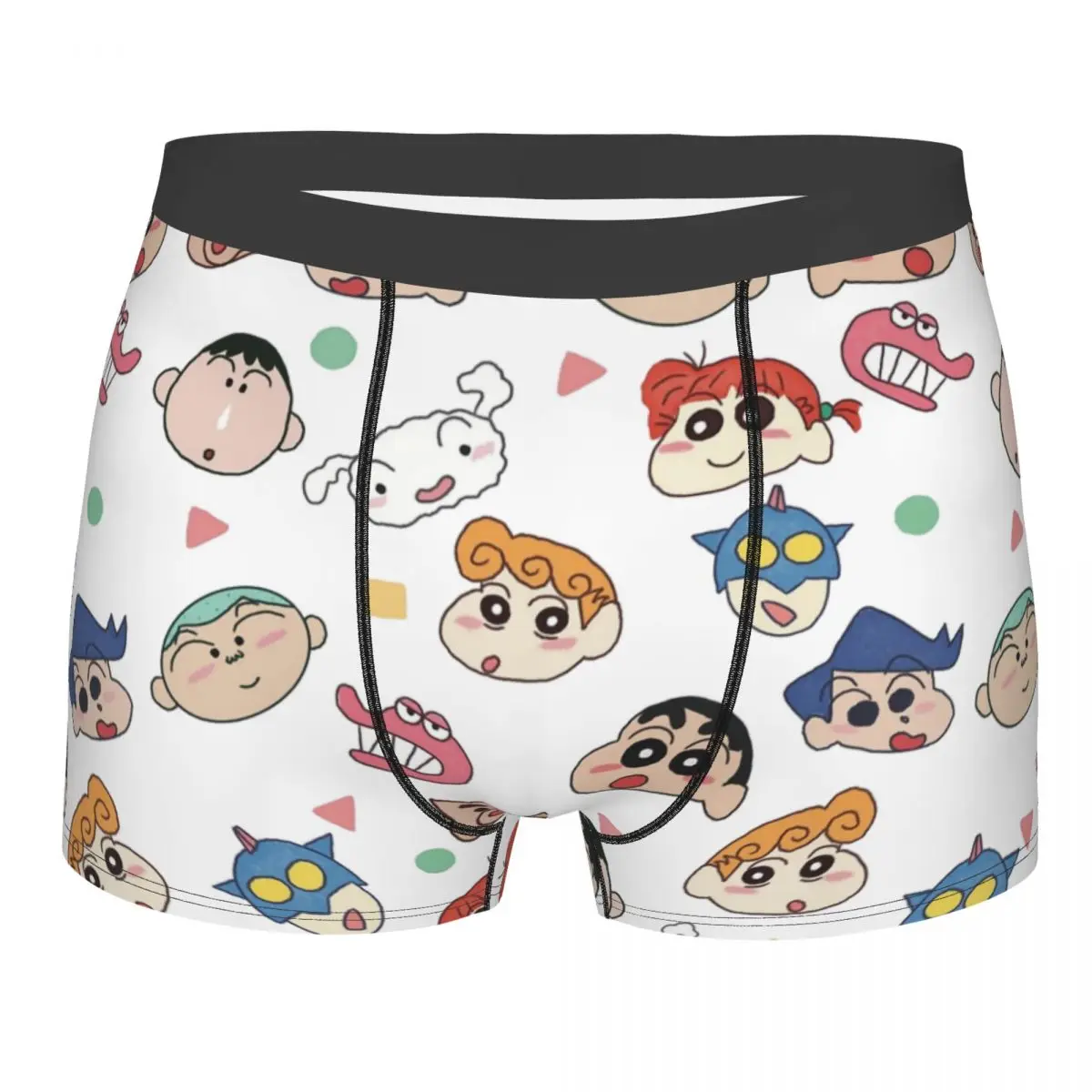 School Friends Crayons Shin-chans Men Underwear Boxer Briefs Shorts Panties Novelty Polyester Underpants for Male