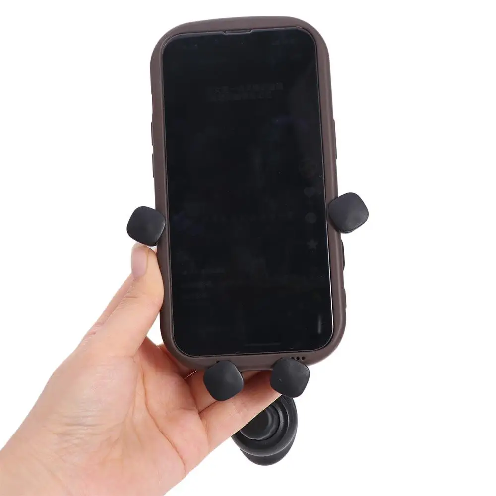 360° Rotation Gravity Car Phone Holder Telescopic Extension Hook Mobile Cell Phone Stand Creative Support Car Phone Bracket