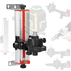 Stabilny montaż konstrukcji ze stopu aluminium regulowany uchwyt poziomu lasera poziom lasera z 1/4 cal do 5/8 cali Adapter śrubowy