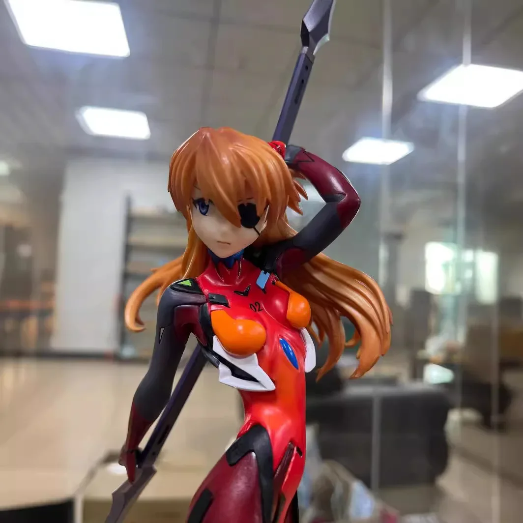 27cm NEON GENESIS EVANGELION Anime Figure Asuka Shikinami Langley Peripheral Model Collection Pvc Statue for Children Gift Toys