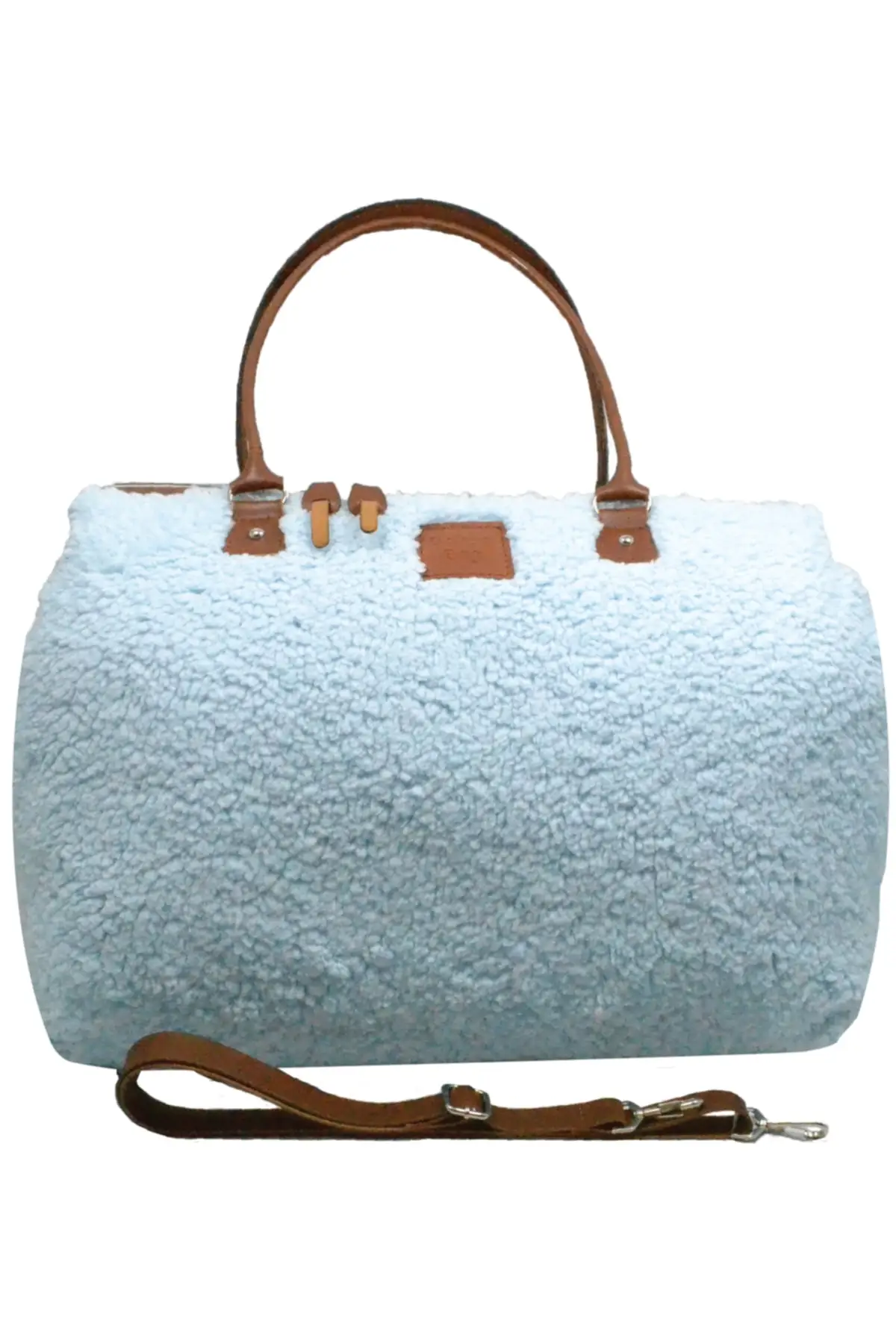 

DOLBOVI Mommy Bag Exclusive blue lamb plush design Baby mother Baby care and women Bag Hospital Bag Hospital Bag