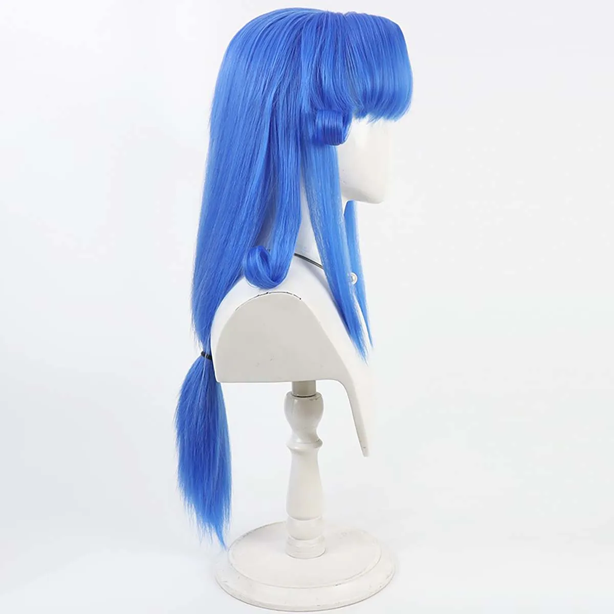 Women Anime Twin Princess of Wonder Planet Rein Cosplay Long Blue Wig