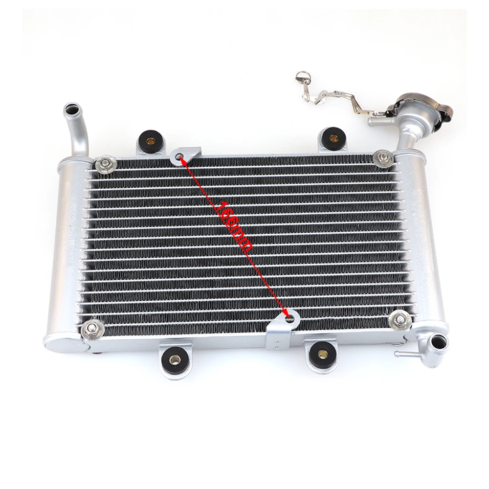 

Aluminum Motorcycle Radiator Cooling Water Cooler for Honda 200CC 250CC BS200 ATV UTV Quad Bike Buggy Motorcycle Accessories