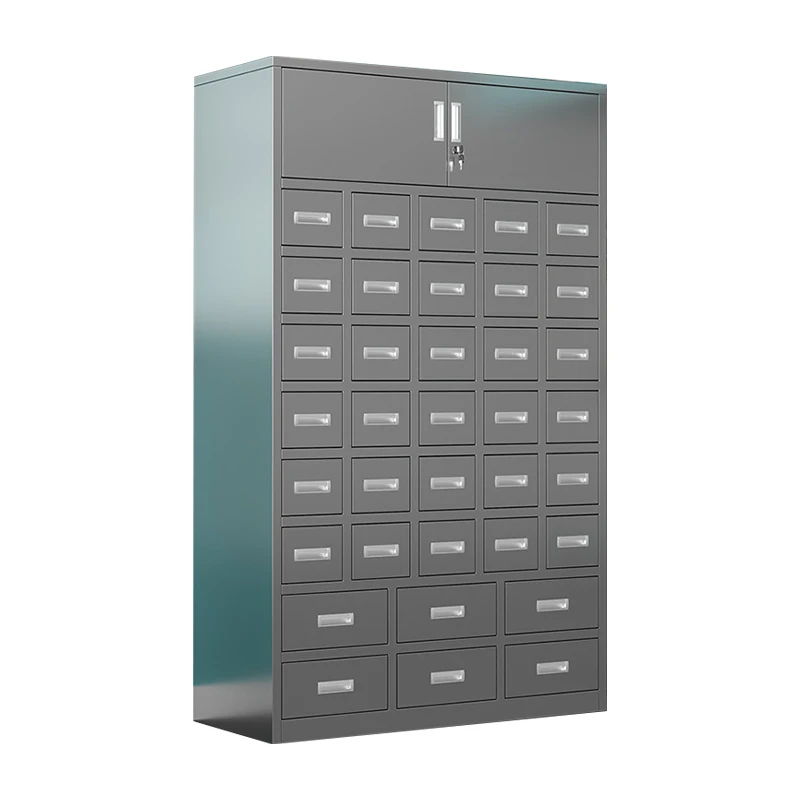 Stainless Steel Medical Waterproof Anti-Virus Multi-Drawer Pharmacy Medicine Locker for Hospital Hotel Kitchen for Disposal