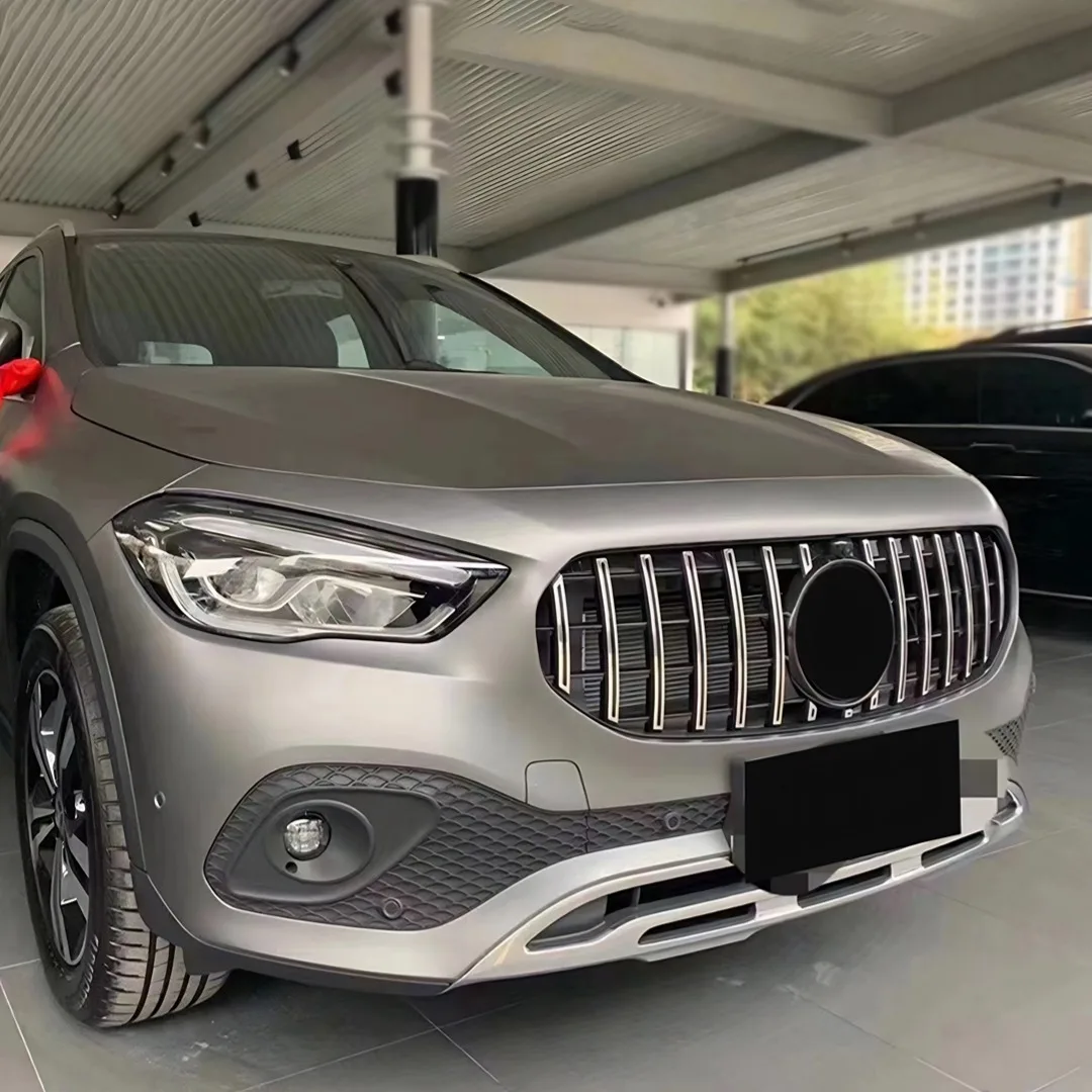 Front Bumper Grille Mask Grill Grid Tuning Accessories Body Kit For Mercedes Benz GLA X156 H247 2020-2025 GLA200 GLA220 GLA250