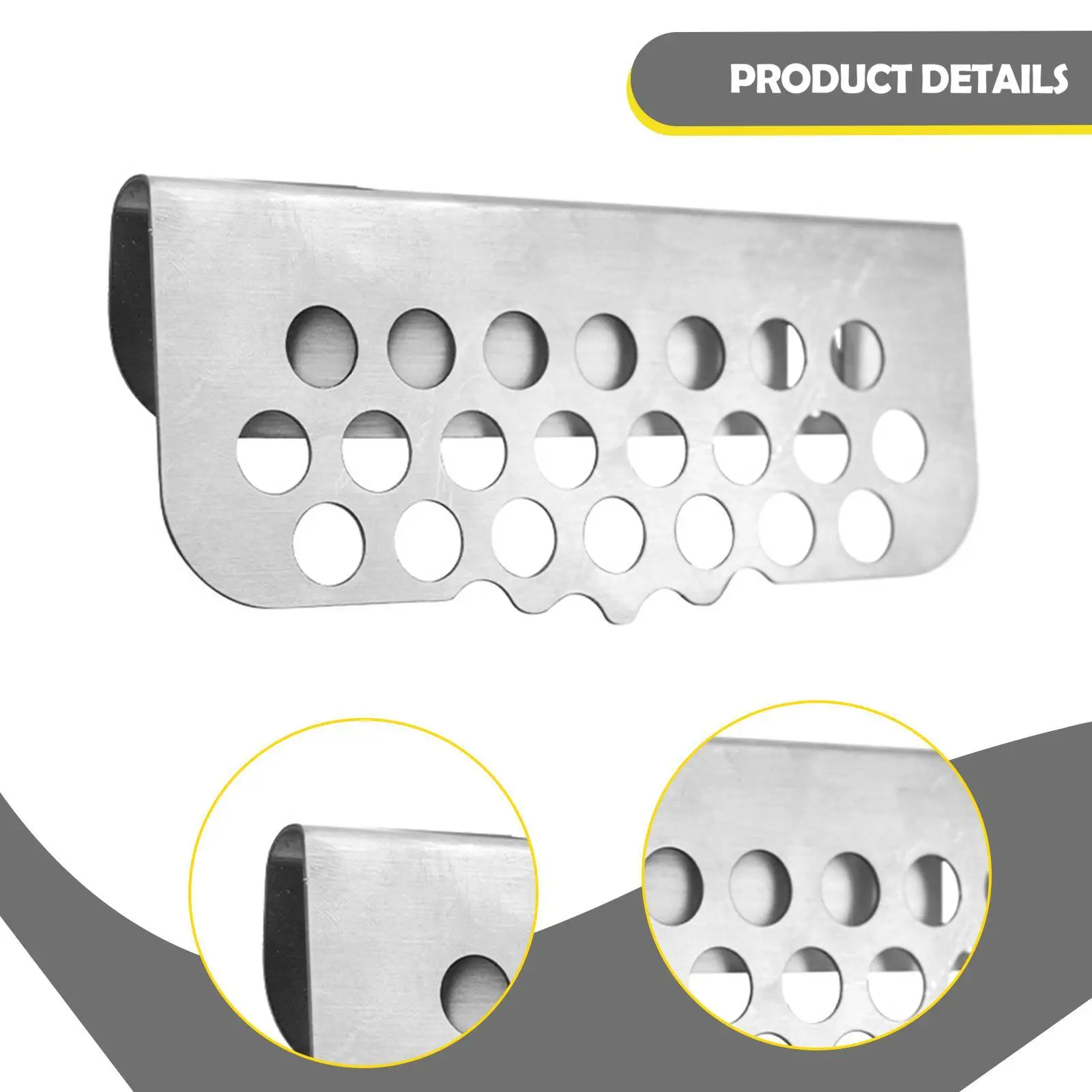 Reusable Griddle Grease Gate Easy Clean Mesh Blocker Grill Equipment Barbecue Utensil Kit for 28inch 36inch Griddles - view 4
