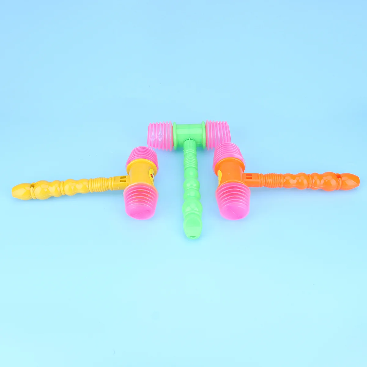 5pcs Baby Kids Music Whistle Sound Hammers Toy Children Educational Toy (Random Color) Baby music Hammer