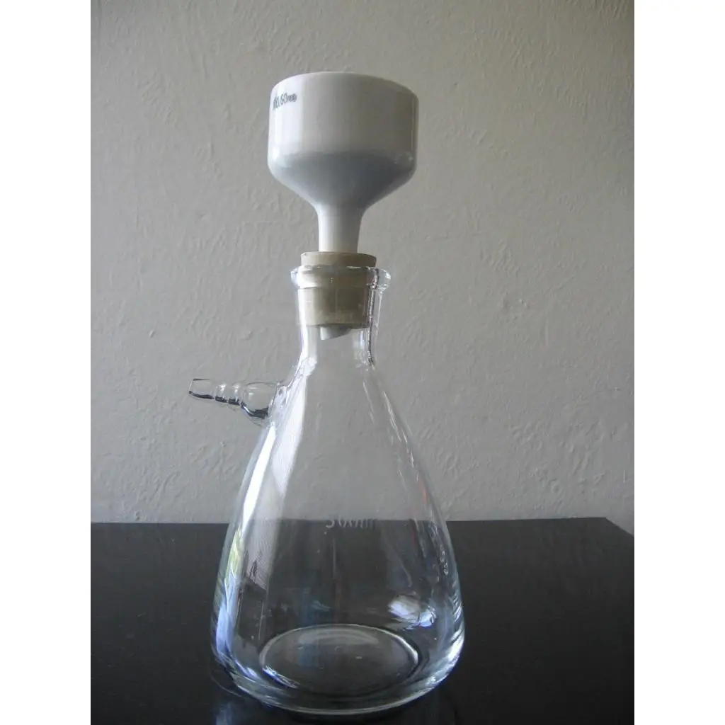 Laboratory Porcelain Buchner Funnel Ceramic Filter Funnel Heat Resistant for Scientific Research Filtration