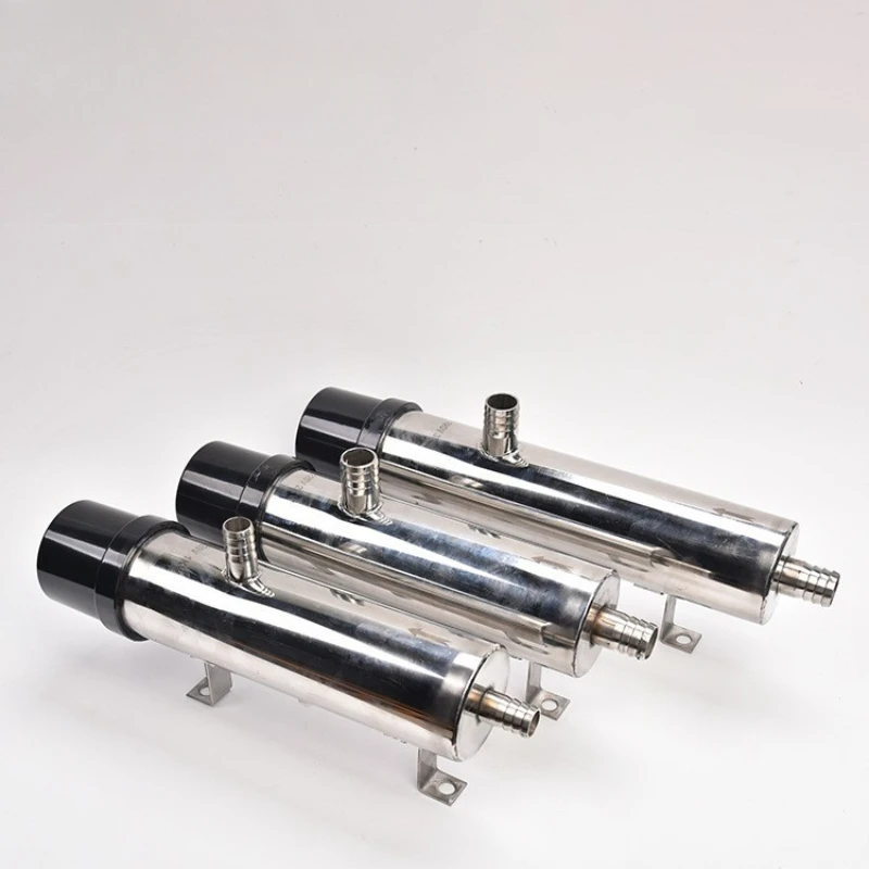 Stainless Steel Water Jacket Heater, Engine Self-circulating Coolant Preheater Device for Diesel Generator Set Spare Parts