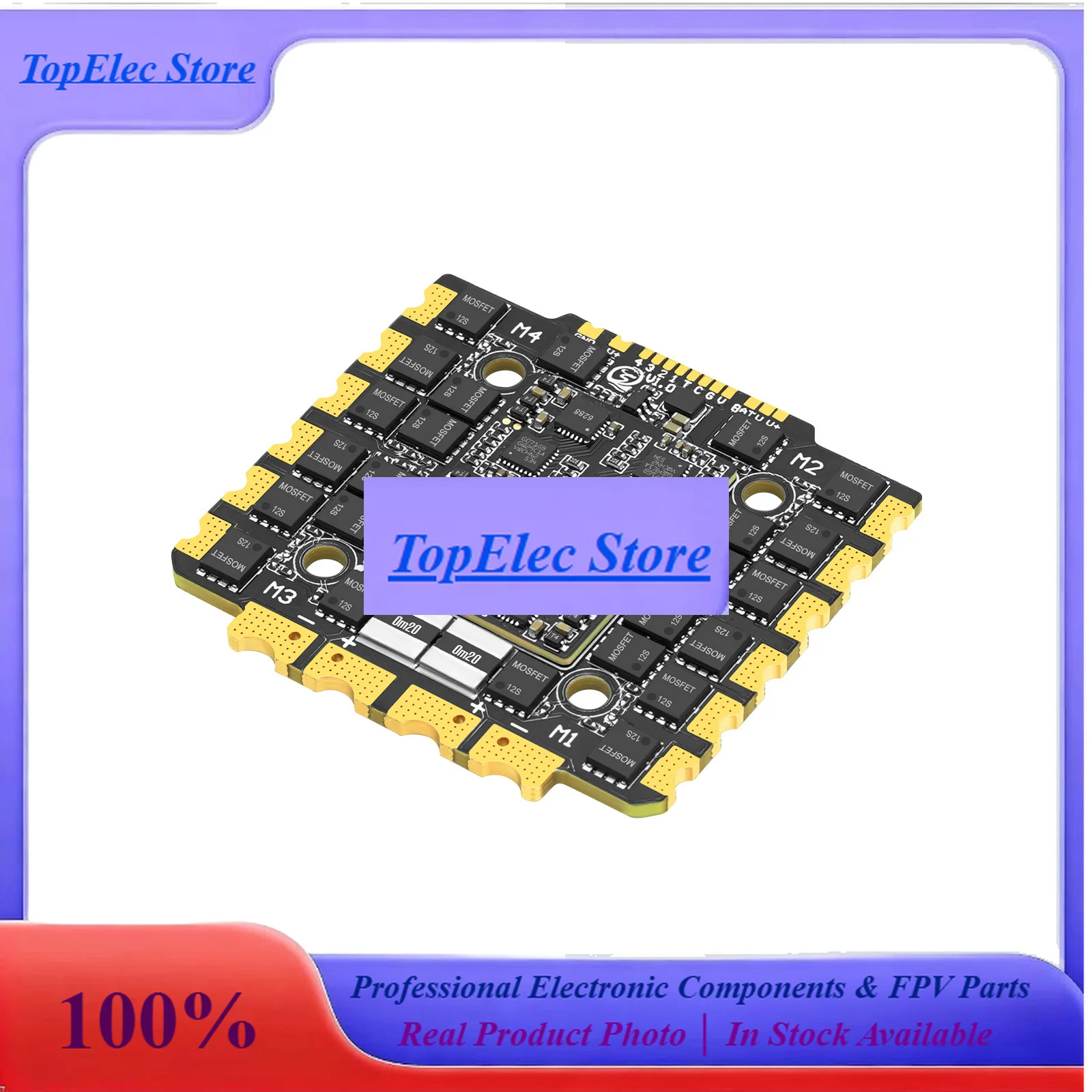 TopESSEQURE E130 G2 & E160 G2 4-12S 130A|160A 4IN1 ESC With AM32 Or BLHeli_32 Firmware For FPV Drones Racing