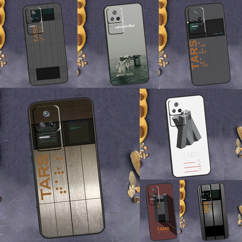 TARS-funda de película interestelar para POCO F5 X3 X5 Pro M5s C40 F3 F4 X4 GT Xiaomi 13 Ultra 11T 12T Pro 11 12 Lite