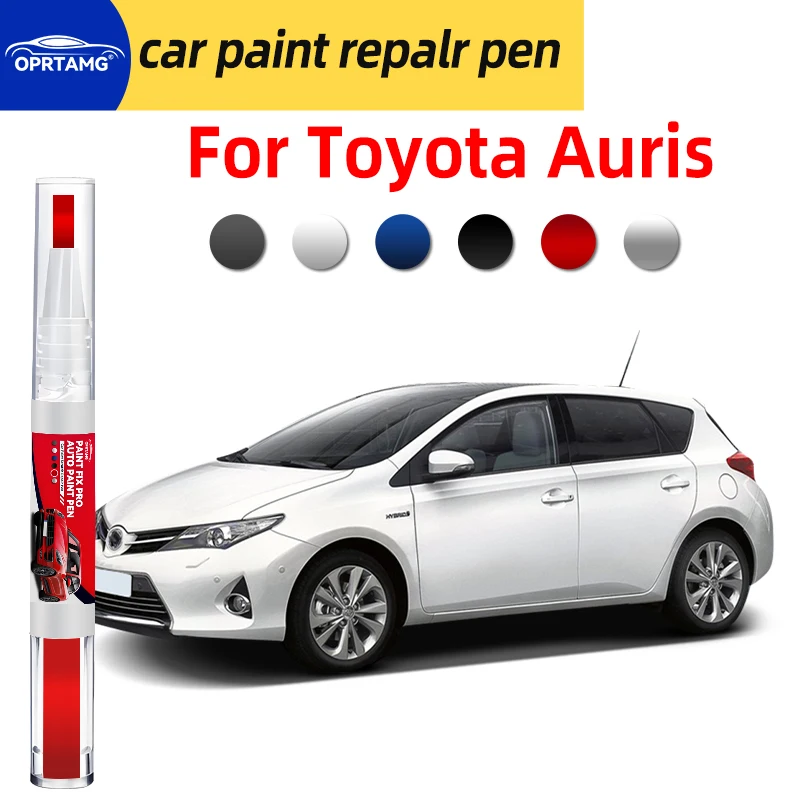 Caneta para retoque de pintura de carro, para toyota auris, reparo de arranhões na pintura, acessórios para reparo de carroceria, ferramentas de pintu