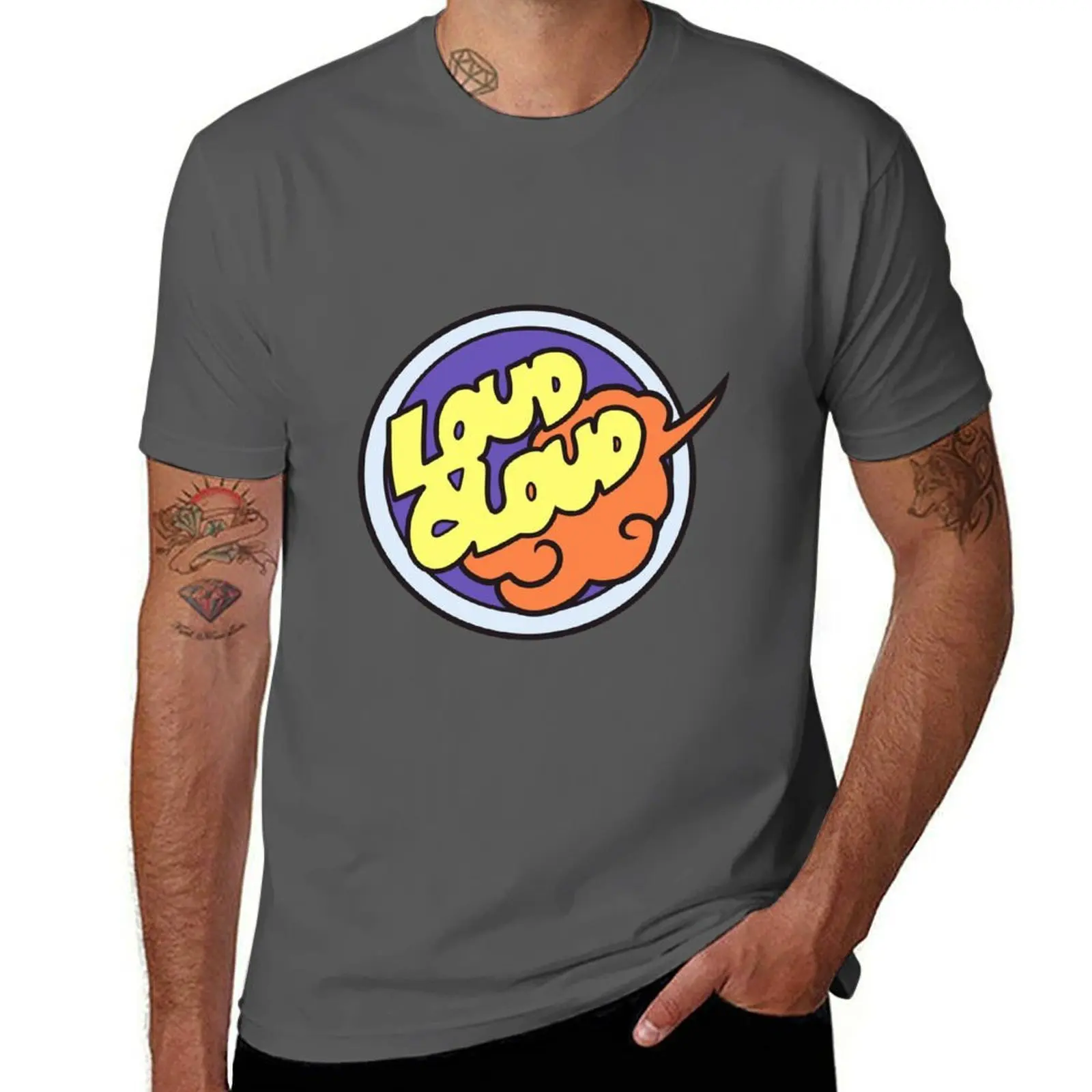 

Oboro Shirakumo Loudcloud logo T-Shirt t shirts for man pack white t shirt man luxury T-Shirt