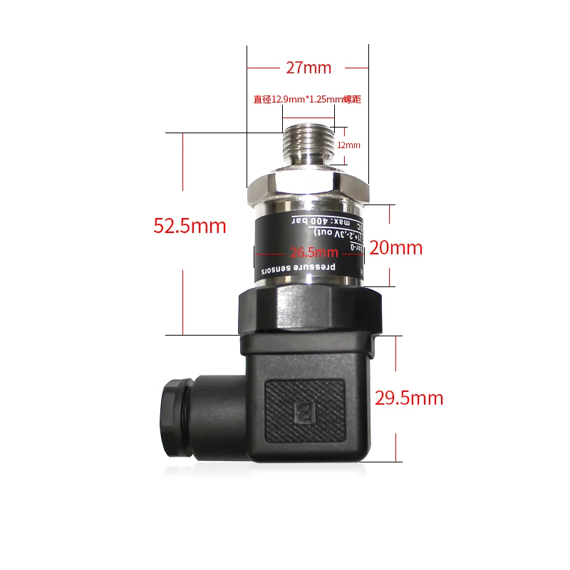 Haitian In-jection Molding Machine Pressure Sensor 0-5/10 V 1-5/6 V 4-20mA Servo Hydraulic Pressure Transmitter