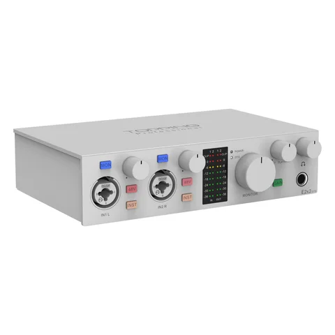 TOPPING E2x2 OTG аудиоинтерфейс с поддержкой USB-C — пример использования