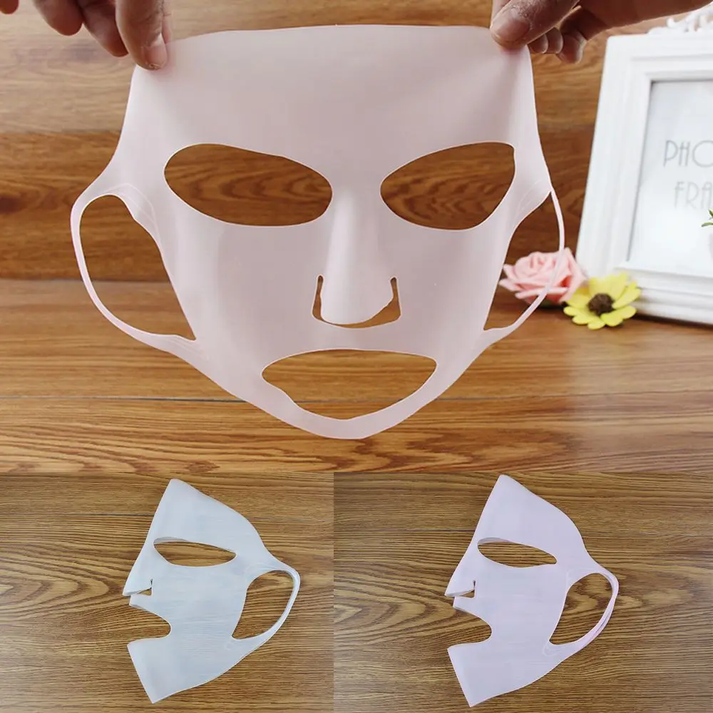 Waterproof Women Ear-hook Slimming Eliminate Edema Thin face Skin Care Face Care Face Lift Mask Silicone Mask