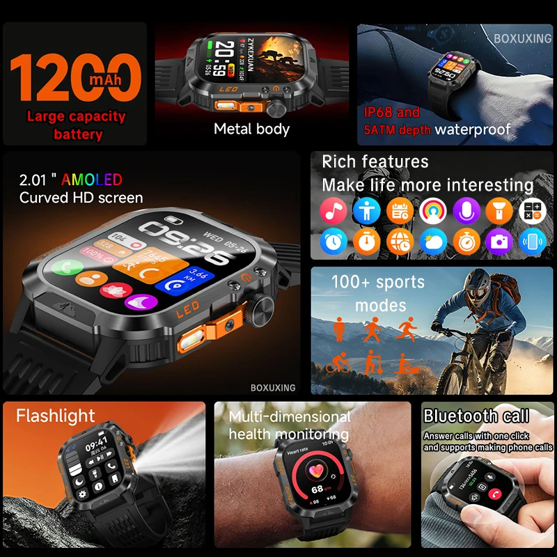 Новые умные часы с аккумулятор – обзор и цена Smartwatch Professional Watches For Men