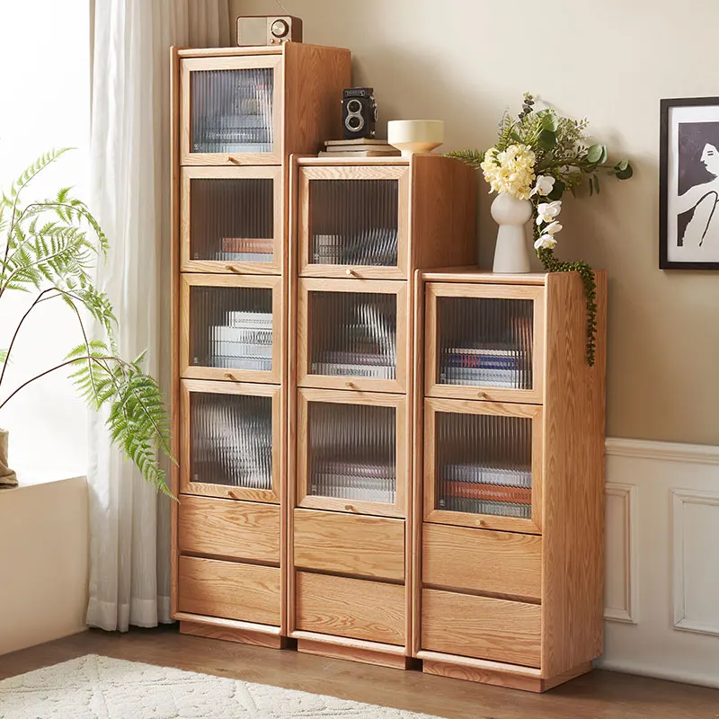 Living room furniture black retro side cabinet, double door/three door/four door living room cabinet display cabinet