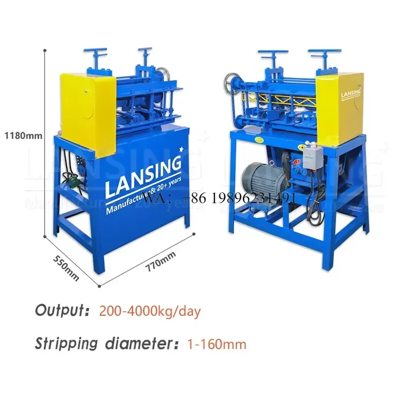 Wmwmnu for Lansing Cable Cutting and Stripping Wire Stripper Copper Cable Waste Recycling Tool Wire Peeling