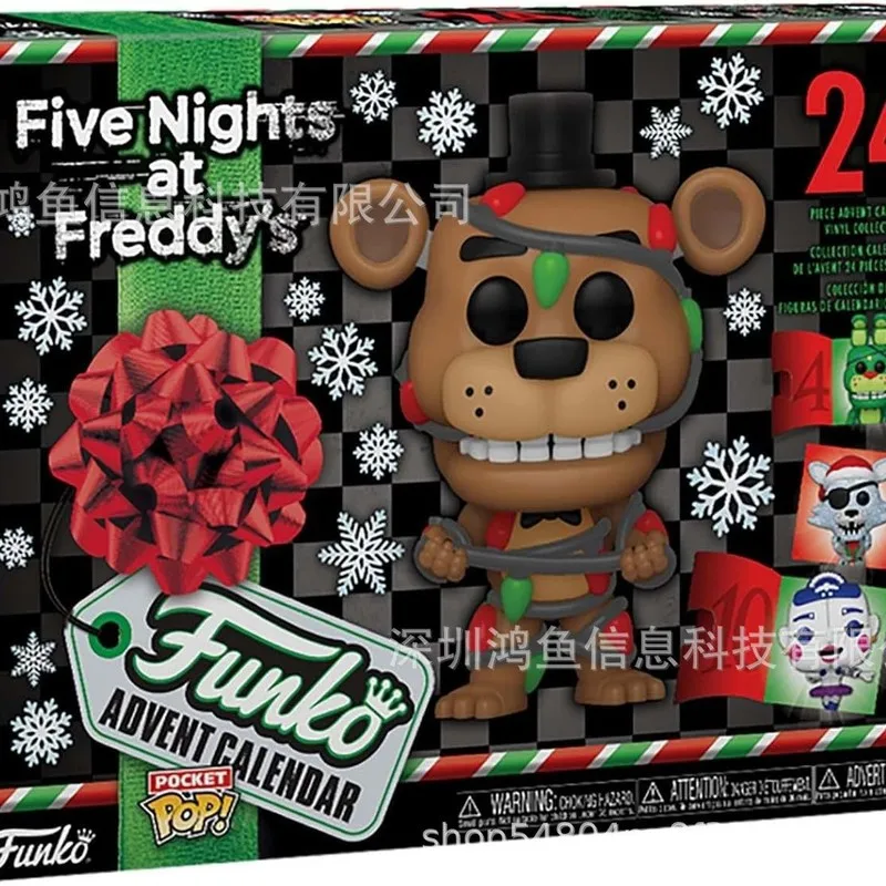 2025 جديد عيد الميلاد ضرب تقويم القدوم عطلة التقويم وحوش الجيب 24 جيب البوب الموسيقى صندوق أعمى ألعاب أطفال مفاجأة هدية