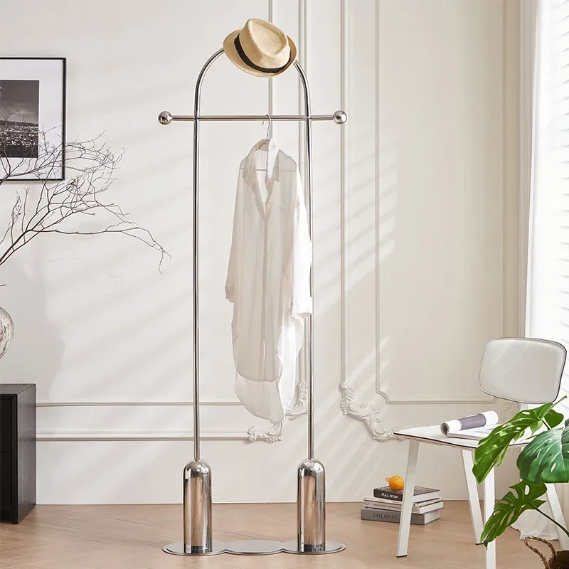 Простая в скандинавском стиле из нержавеющей стали wabi sabi вешалка для одежды, подвесная вешалка