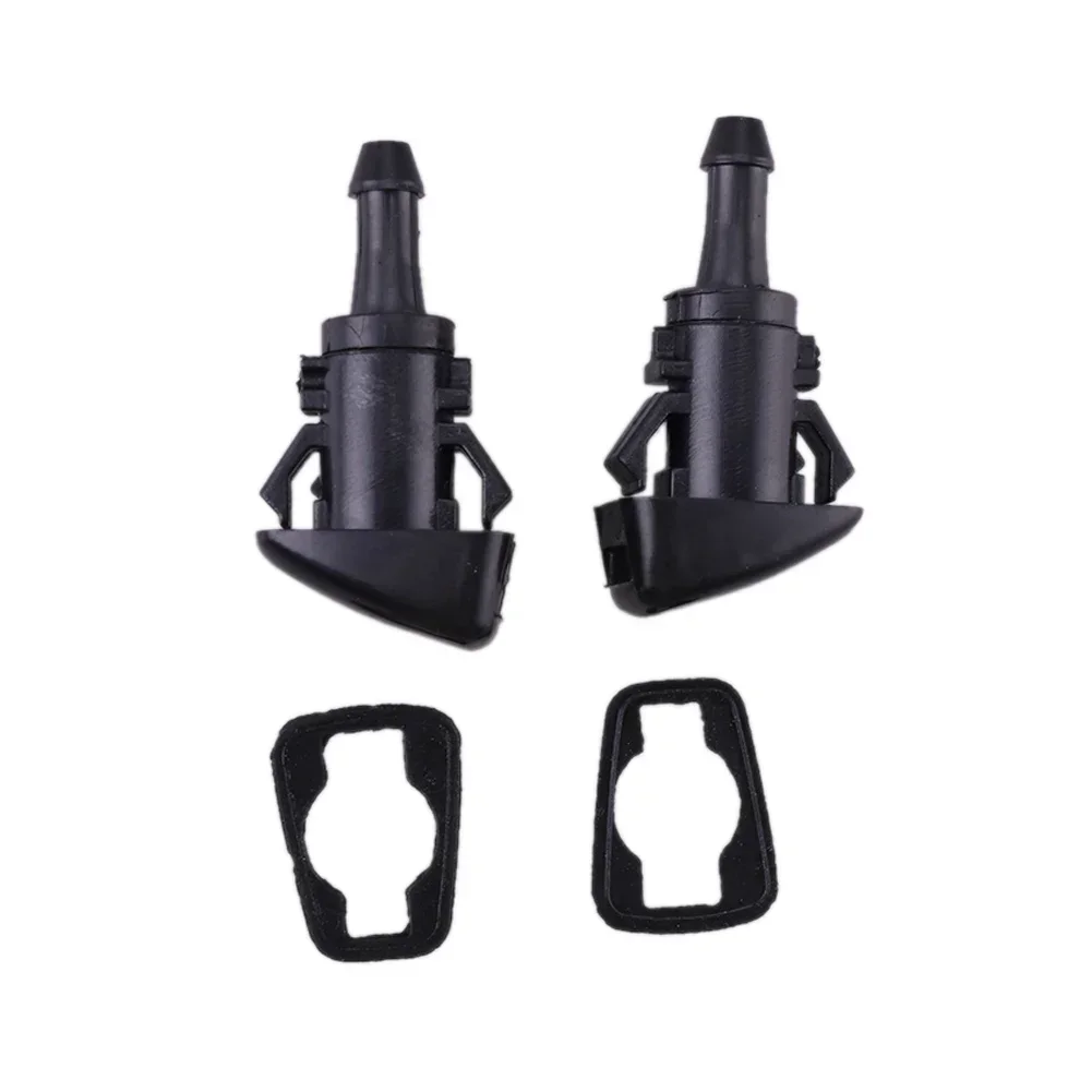 2Pcs/set Front Windshield Washer Jet Nozzle For Hyundai Solaris 2010 - 2017 Hood Sprayer Liquid OE# 98630 3J000