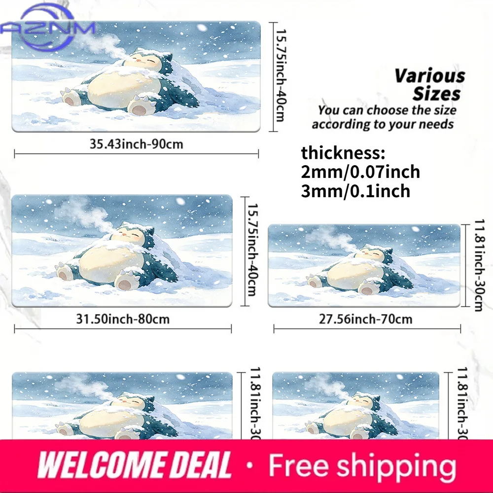 

Pokemon Ash & Eevee Starry Desert TCG Playmat Non-Slip Washable Gaming Mouse Pad