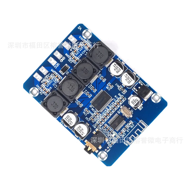 Placa amplificadora Digital Bluetooth ultraligera XH-M314 TPA3118 módulo amplificador de Audio Dual de 45W decodificador auxiliar