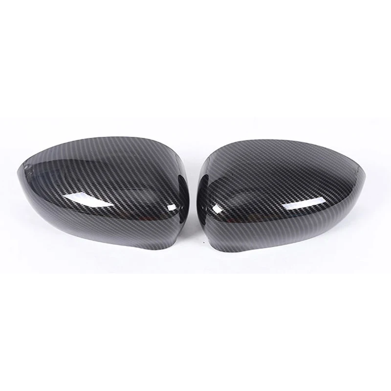 For Fiat 500 Rearview Mirror Cover, Car Side Rearview Mirror Protective Case, Decorative Cover, ABS (Change Version) 2016-2023