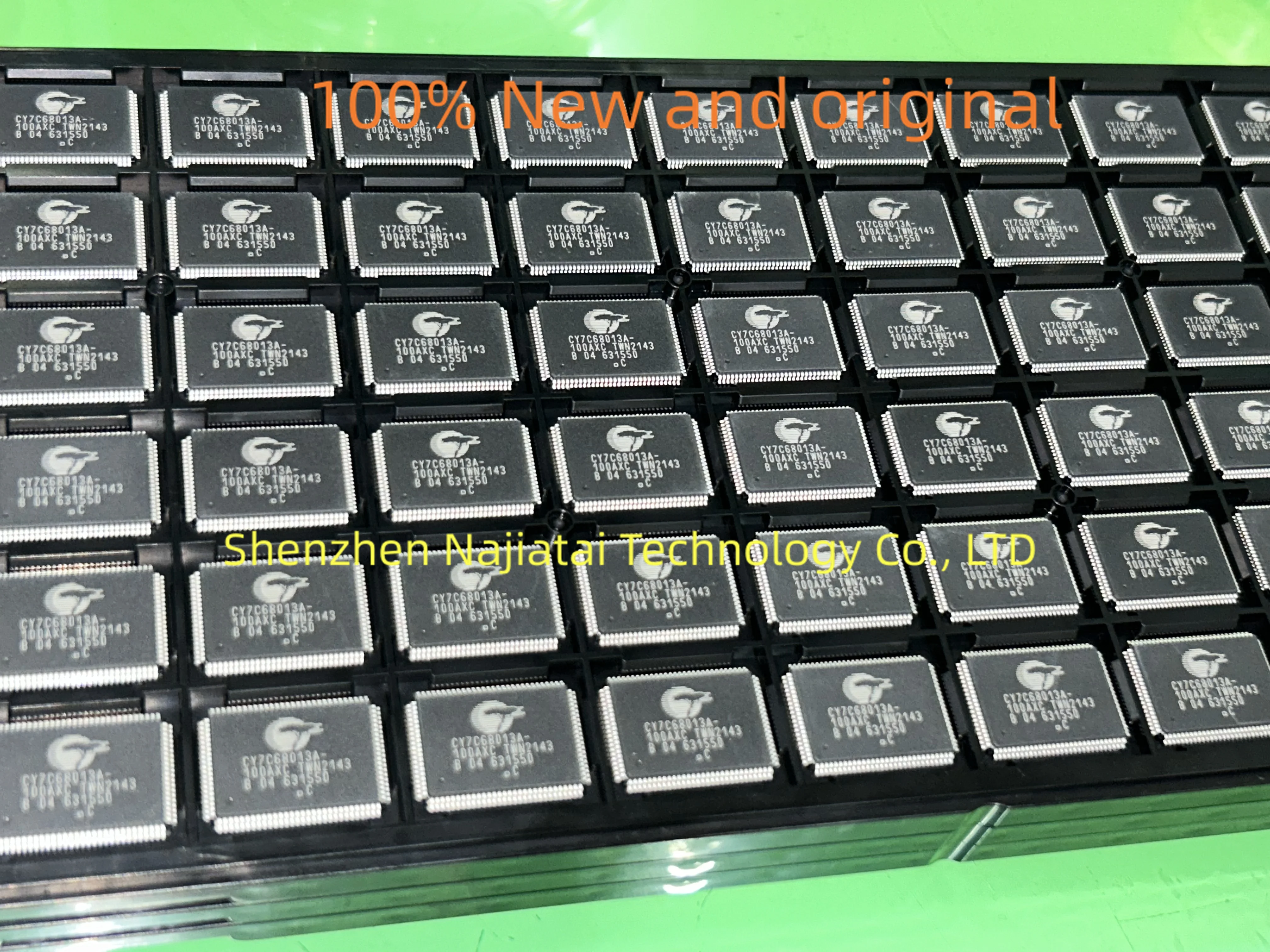 

5PCS/LOT 100% New Original CY7C68013A-100AXC CY7C68013A-100 CY7C68013A QFP100 IC Chip