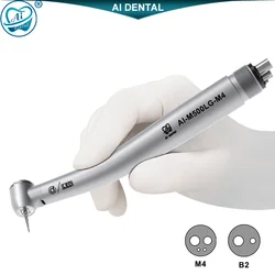 Dental high speed hand piece Led-leucht air turbine handstück 2 löcher 4 löcher zahnarzt stuhl teile Kleine kopf M500LG