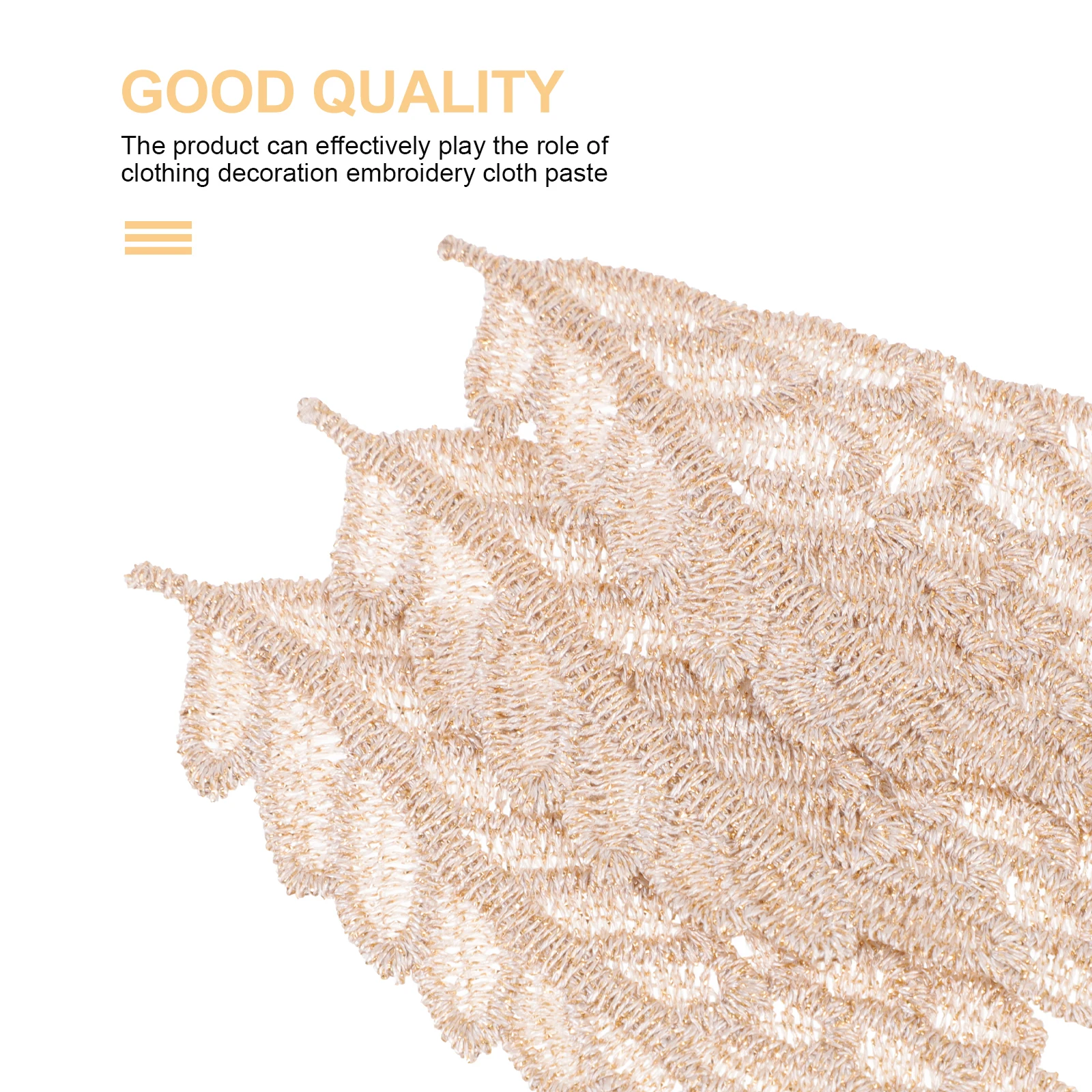 

25 Pcs DIY Sewing Repair Patches Embroidery Decoration Decorate Clothing Polyester Yarn Decorative Clothes