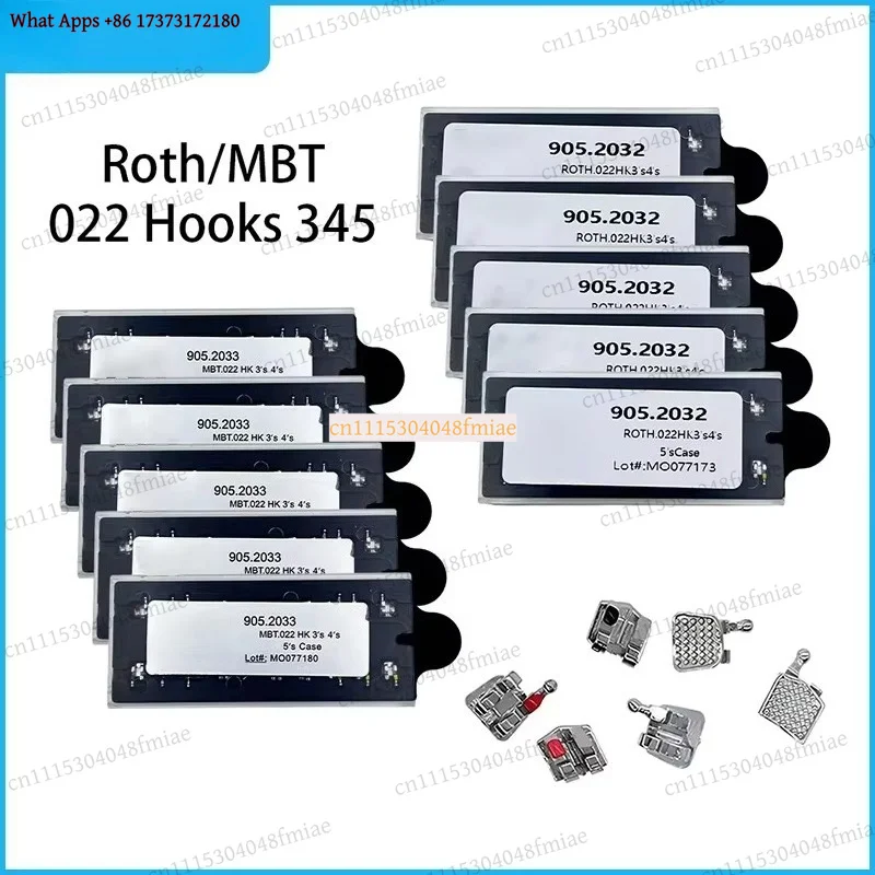 k3 Orthodontic Metal Brackets Roth MBT 0.022