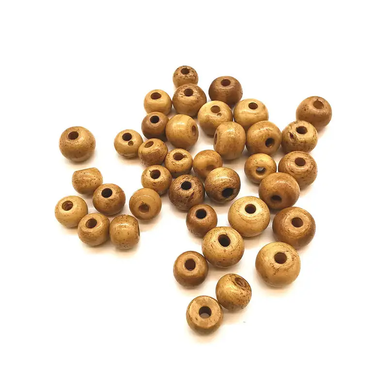 20Beads Brown Yak Bone Loose Beads 8mm 10mm 2024 New from Tibet